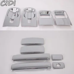 ABS chrome silver car side door handle bowl CUP cover trim accessories For Hyundai H-1 H1 Grand Starex 2018 2019 2020