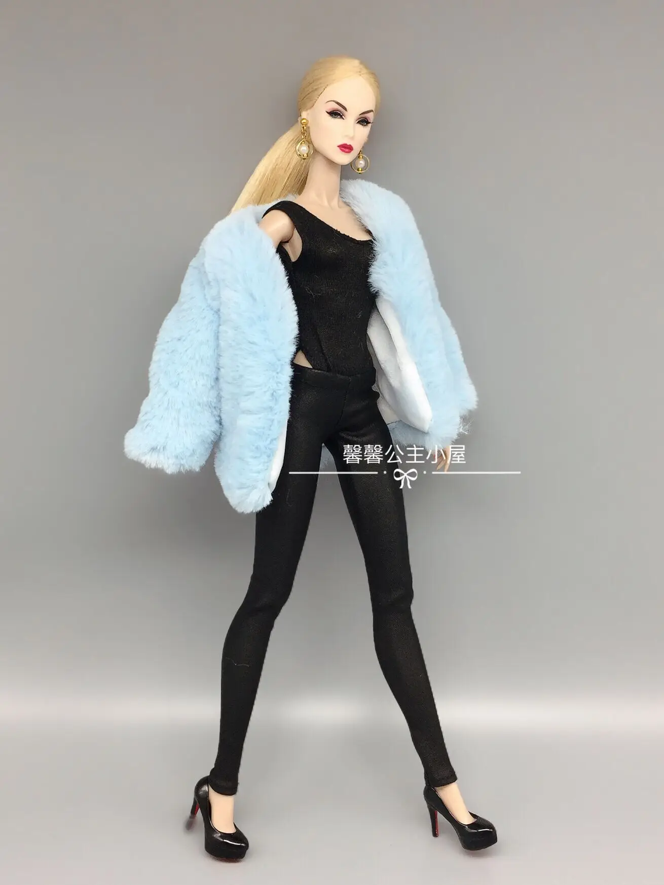 short Winter coat For 30 cm  Clothes 1/6 Doll BJD accessories Suit uniform Outfit fashionista Clothing costume girl