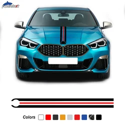 Car Hood Engine Cover Decal Bonnet Stripes Sticker For BMW F10 F30 E90 M4 F22 E46 F87 F20 X5 X3 F32 G30 G20 Z4 F40 F44 E60 M3 M5