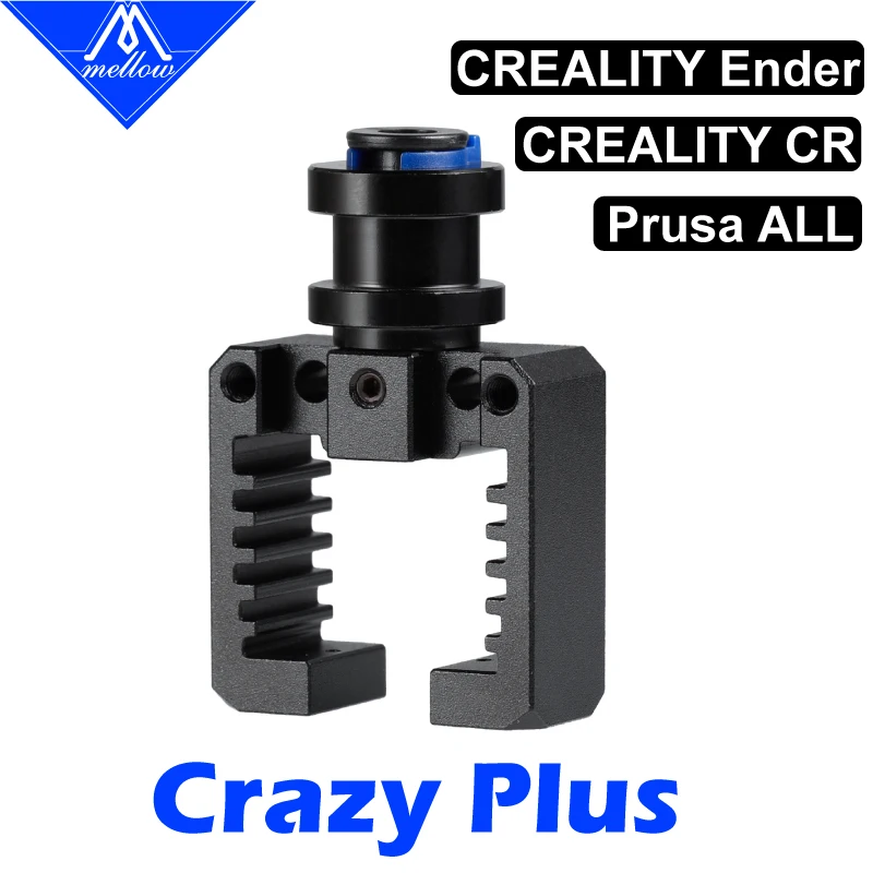 Mellow Aluminum NF-Crazy Hotend Frame Spare Parts TC-03 NF-Crazy Plus Pro For 3D Printer Ender 3 Pro  Ender 5 Cr10s Pro