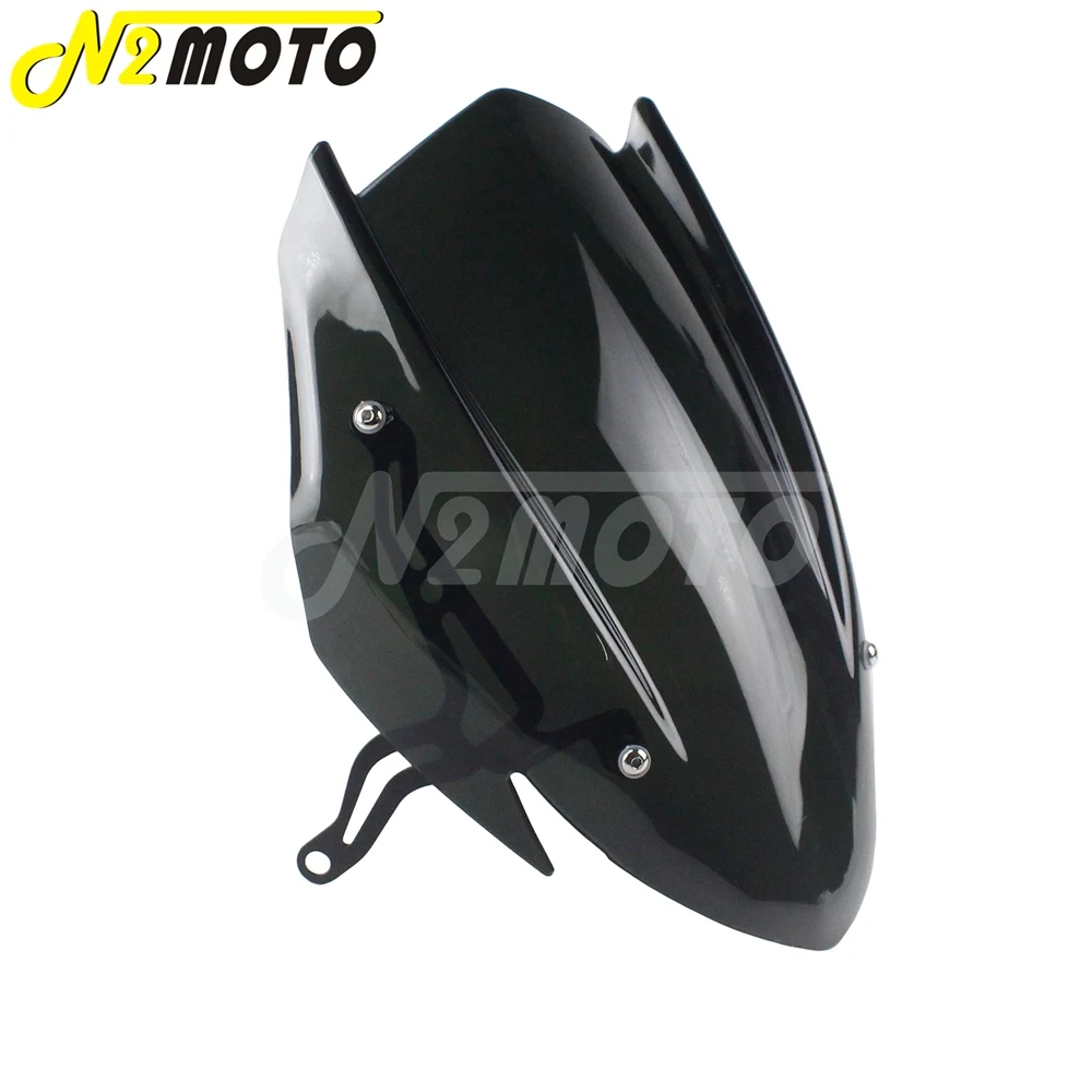 Motorcycle Windshield For 2017-2019 SUZUKI GSX-S750 GSXS750 GSXS 750 2019 ABS Plastic Windscreen Deflectors with Bracket