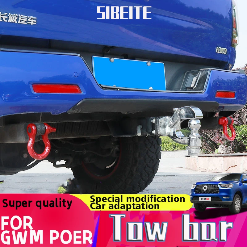 Great Wall GWM POER Tow bar Trailer bar refitting trailer hook hitch ball