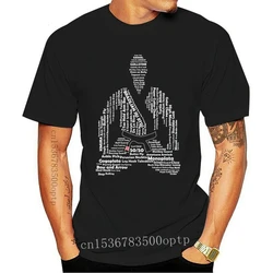 New 2021 summer style Fashion Tshirt - Brazilian Jiu-jitsu - Black belt Meditation man Tee shirt