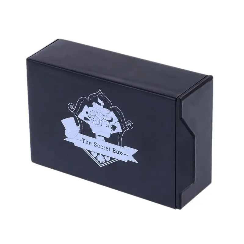 Cool Magic Black Box Vanished Box Puzzle Box Magic Tricks Surprise Box Kids Toy