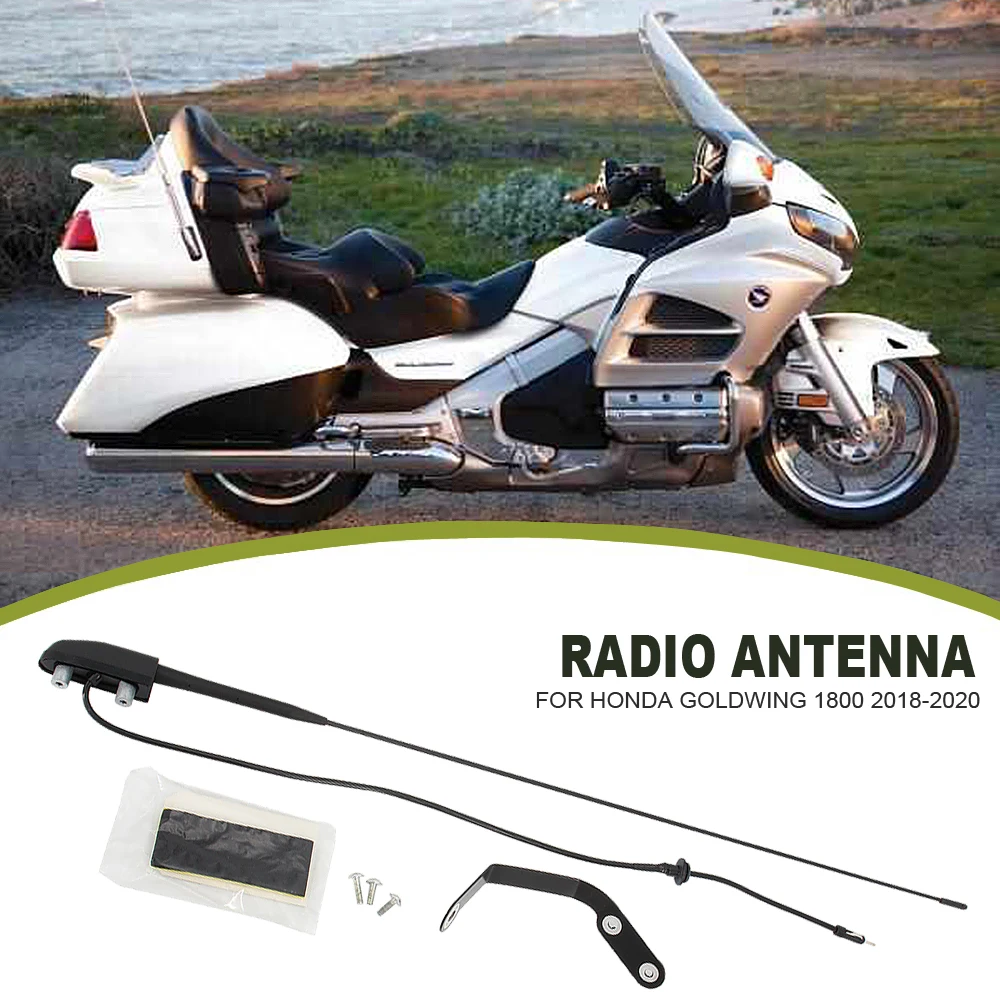 

FOR HONDA Glodwing 1800 GL1800 2018 2019 2020 Motorcycle Accessories 87CM Channel CB Radio Antenna Base