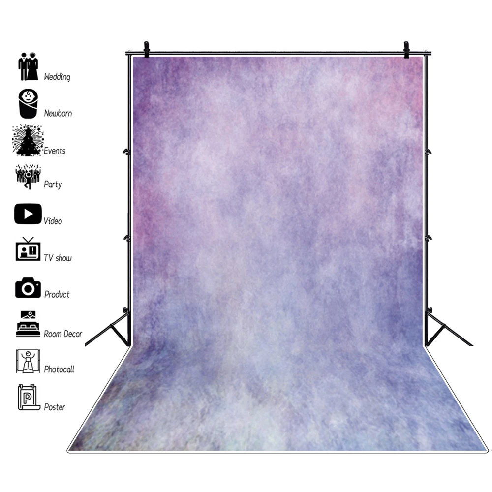 Gradient Solid Color Vinyl Backgrounds For Photo Surface Of Wall Texture Seamless Pattern Newborn Portrait Photography Backdrops