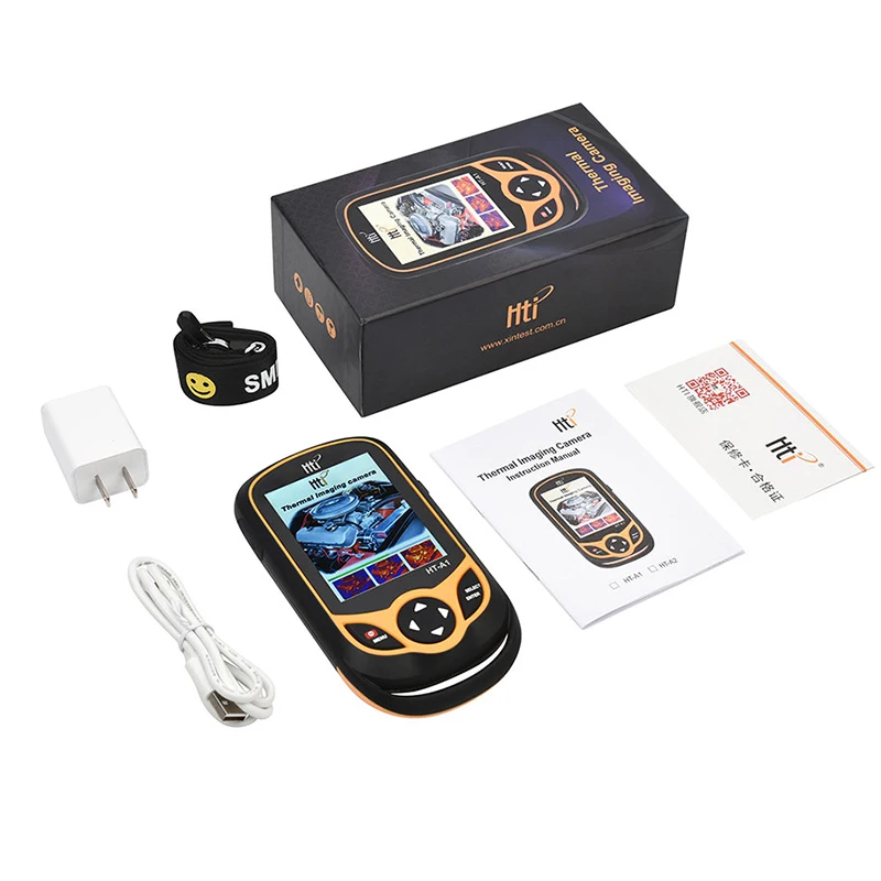 HTI termocamera HT-A1 telecamera termica a infrarossi rivelatore misuratore di temperatura strumenti di misura TFT portatile schermo di visualizzazione caccia