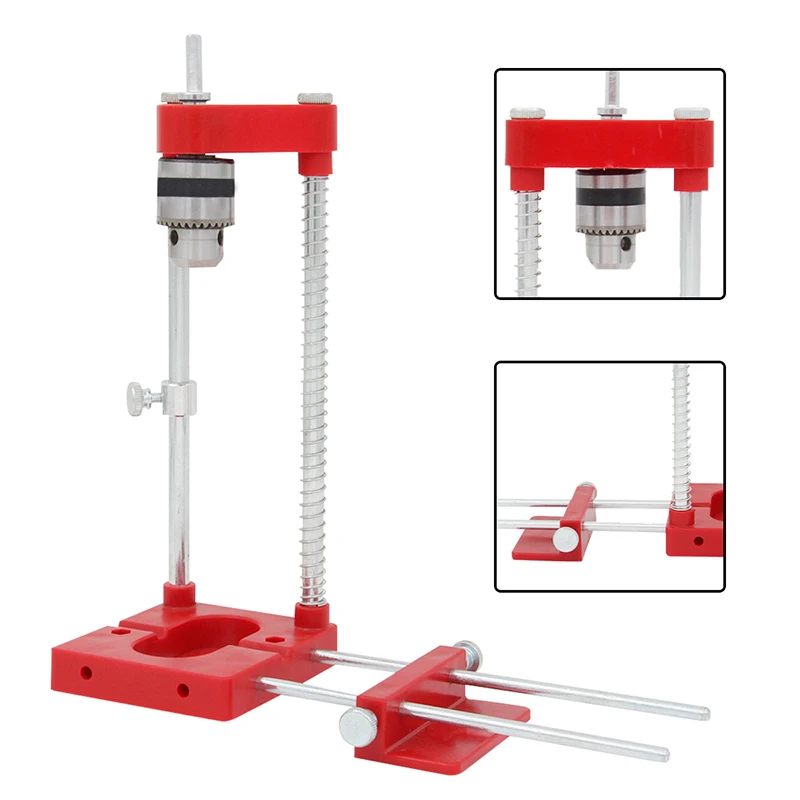 Portable drilling locator Multifunctional drilling precision locator Aluminum alloy woodworking locator Woodworking tools