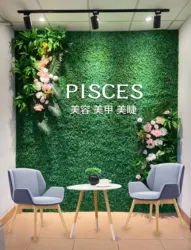 Artificial grass wall plant wall is suitable for DIY background decoration, simulation plant wall, plastic lawn, wedding party,