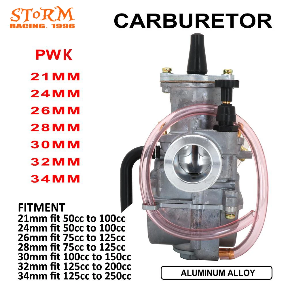 21mm 24mm 26mm 28mm Universal PWK Carburetor Carburador For MAIKUNI Keihin Koso OKO 2T 4T engine motorcycle scooter UTV ATV