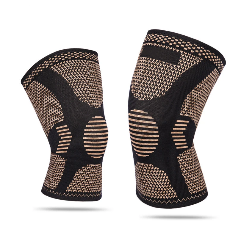 Knee Brace for Knee Pain Women Men Copper Knee Braces Compression Sleeves Support for Working Out Running Sport Arthritis