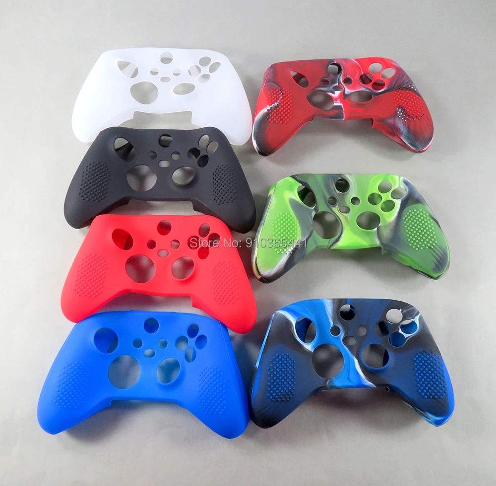 1pc/lot For Xbox Series X S Controller Stick Grip Protector Anti slip Silicone Rubber Cover Skin Case Gamepad Accessories