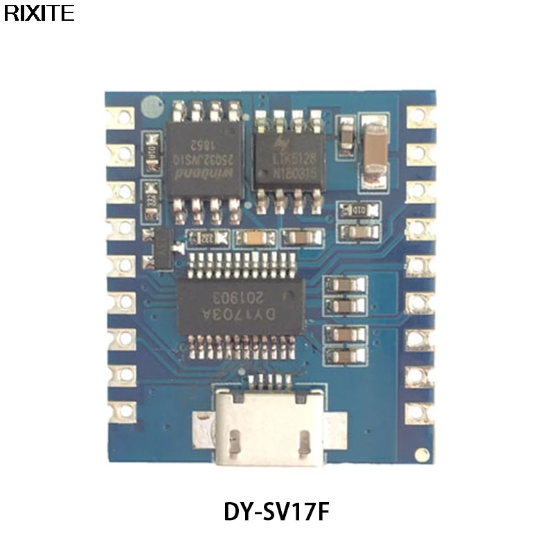 Voice Playback Module MP3 Music Player UART I/O Trigger Amplifier Board Module DY-SV17F DY-SV5W DY-SV8F DY-HV20T DY-HV8F