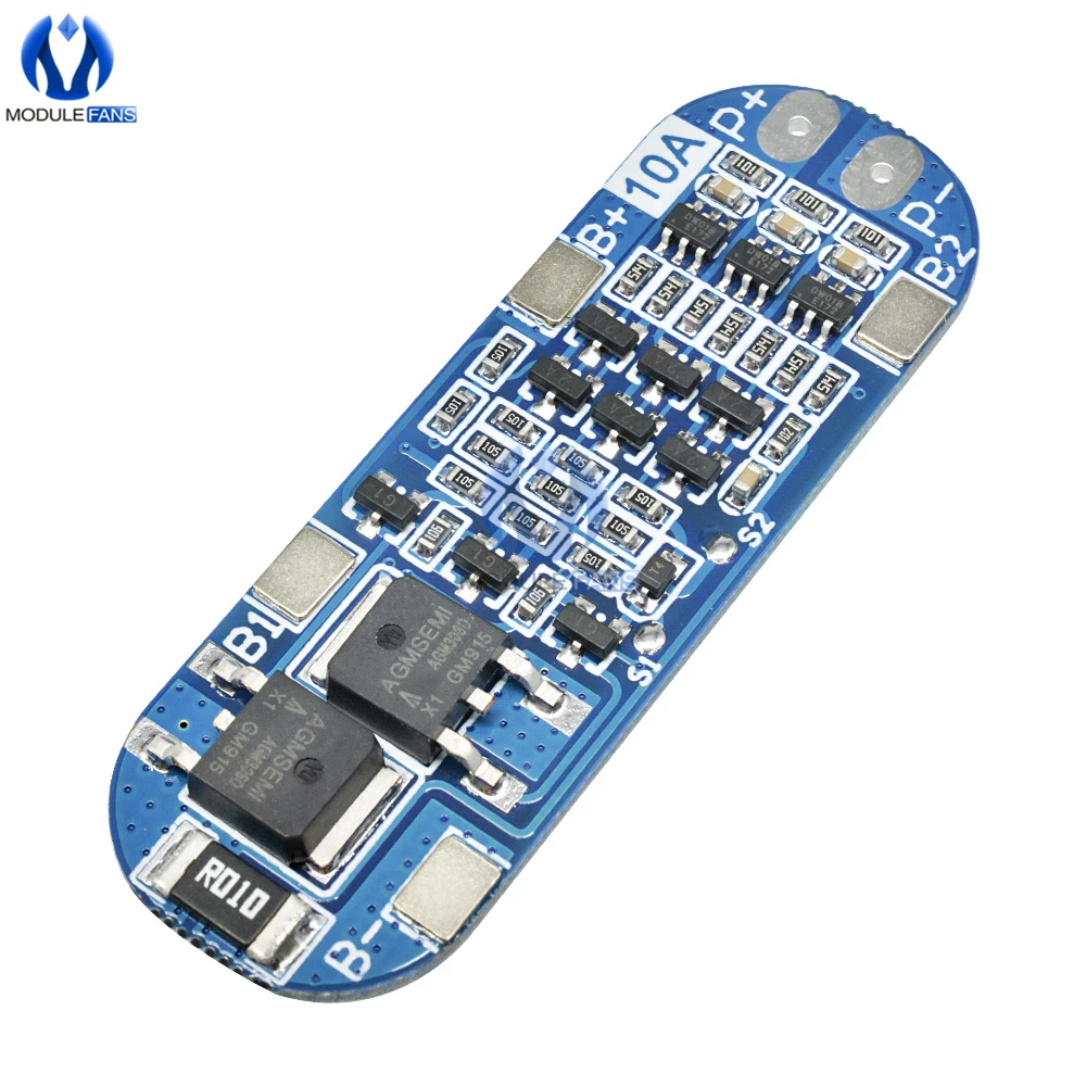 3/4/5S BMS Balancer 10/15/20/25/30/40/60/100A 12/24V Li-Ionen-Lithium-Batterie-Ladegerät-Schutzplatine 18650 BMS Equalizer Enhance – Detail 11