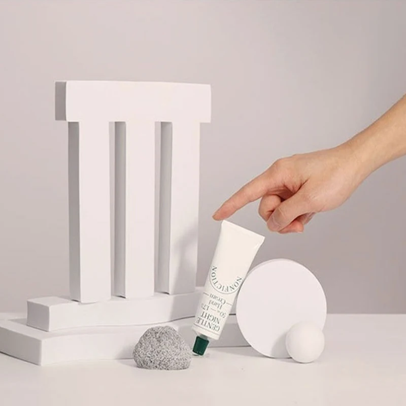 INS foto geometria cubo puntelli cosmetici di bellezza pendolo espositore fotografia puntelli tiro sfondo puntelli