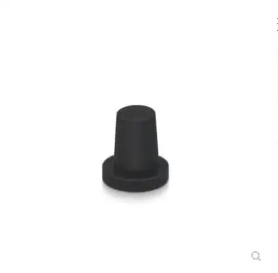 2MM solid rubber special small black stopper, sealing Plugs For HP ink cartridges Ciss accessories