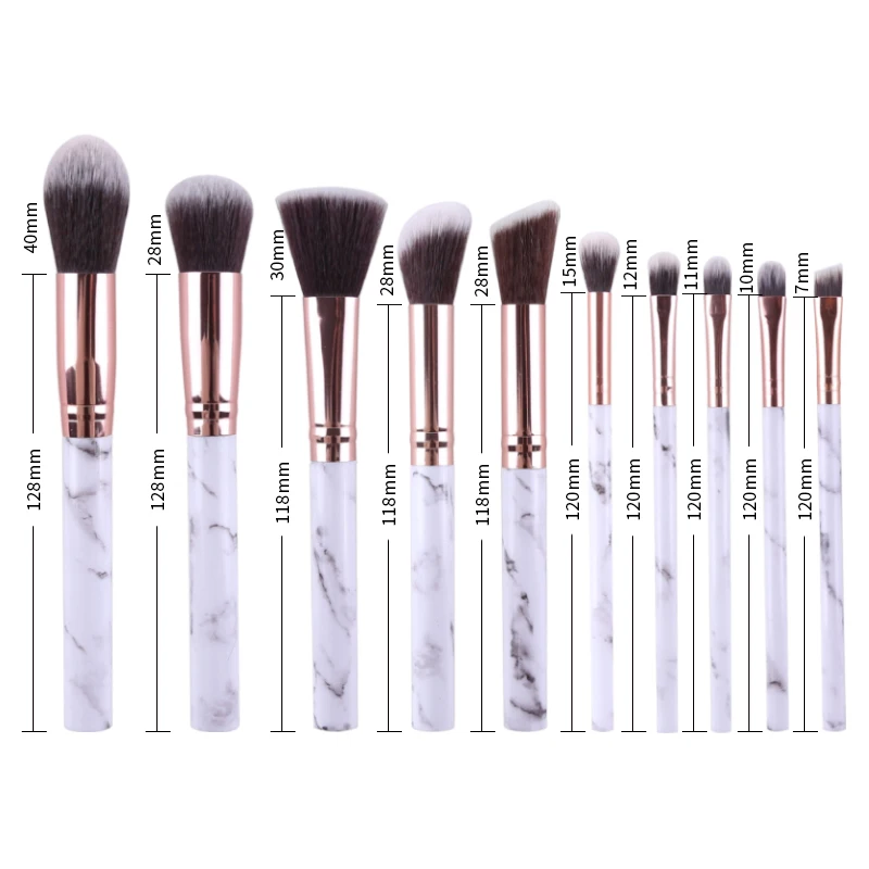 ZOREYA Professional Makeup Brushes Tool Set For Face Cosmetic Foundation Blushes Powder Eye Shadow Blending Beauty Make Up Brush