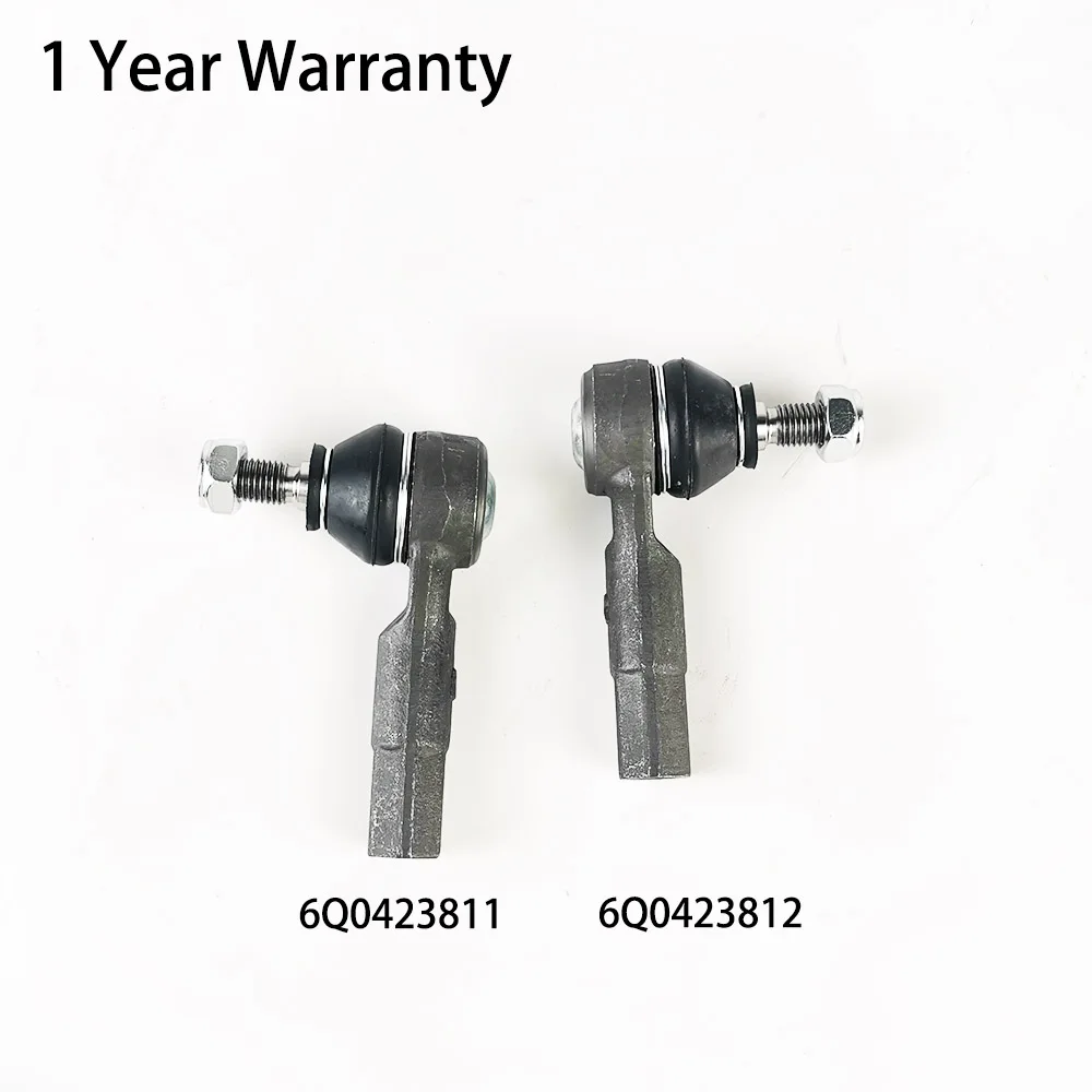 

2pcs Left and right side Directional machine tie rod outer ball head 6Q0423811 6Q0423812 6RD423811B 6RD423812B for VW POLO