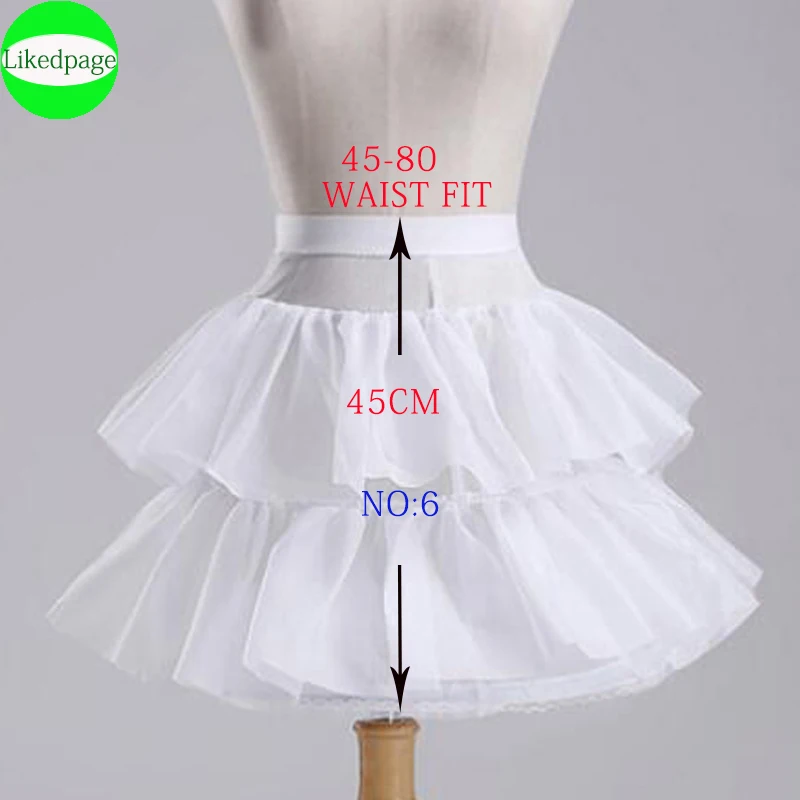 Cô Gái Hoa Petticoat Tây Nam Không Cosplay Đầm Ngắn Jupon Enfant Fille Lolita Ba Lê Váy Tutu Enaguas Sottogonna Mini