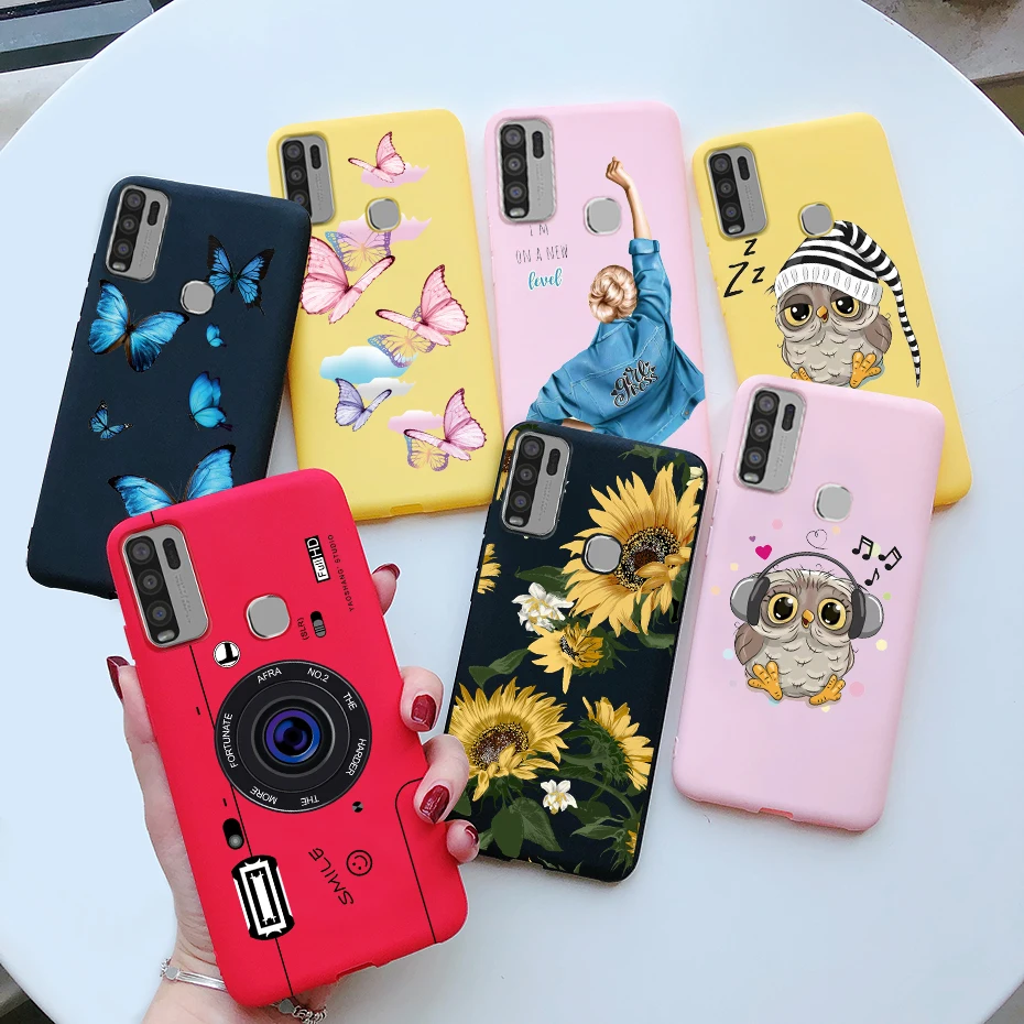 For vivo Y30 Y50 1938 1935 Case Cute Fashion Soft Silicone Back Cover Phone Cases for vivo Y30 Y50 Y 50 Y 30 VivoY50 Case Bumper