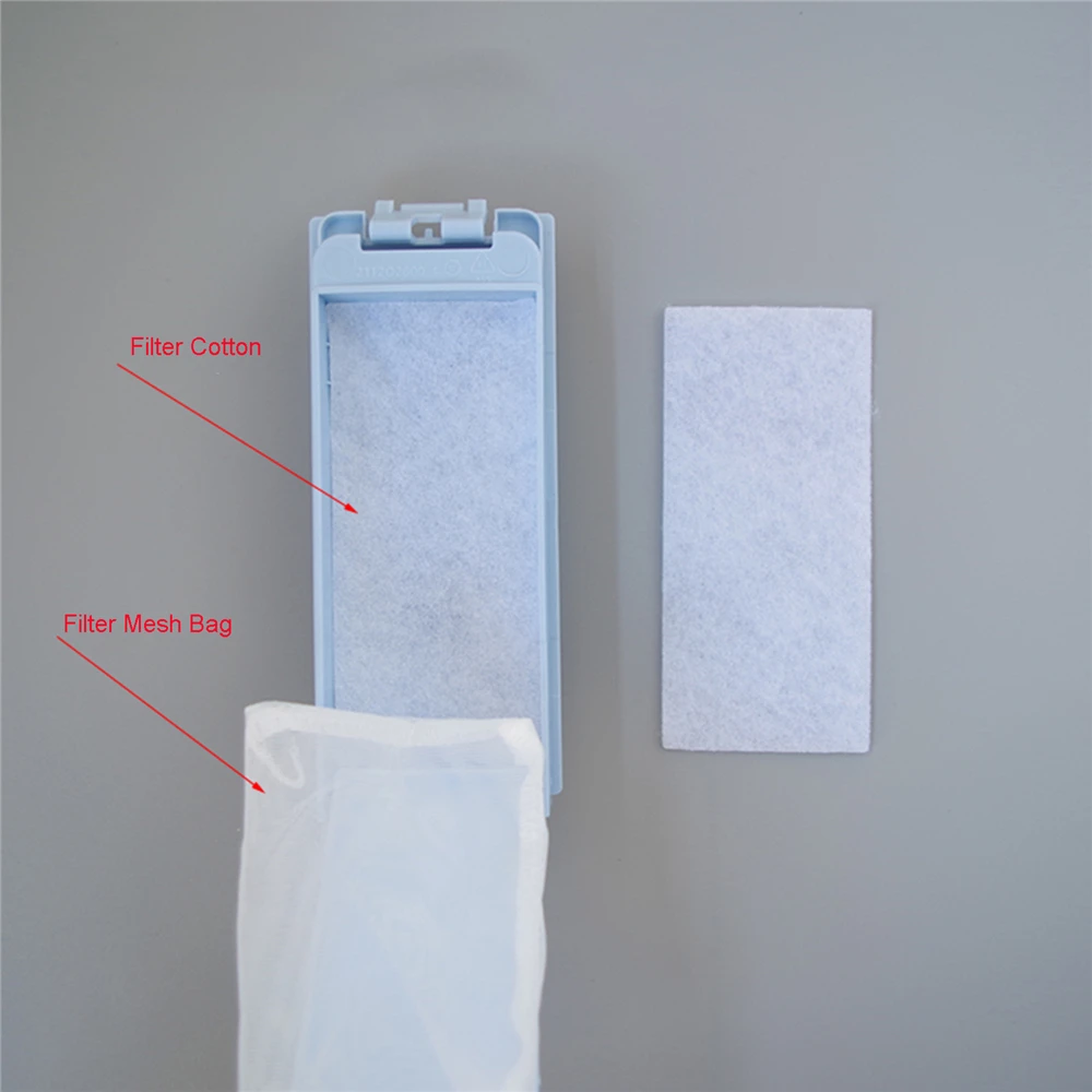 6 قطعة فلتر القطن HEPA Fiter ورقة الوبر تصفية شبكة ل Haier XQS50-728 XQS60-828 غسالة استبدال أجزاء