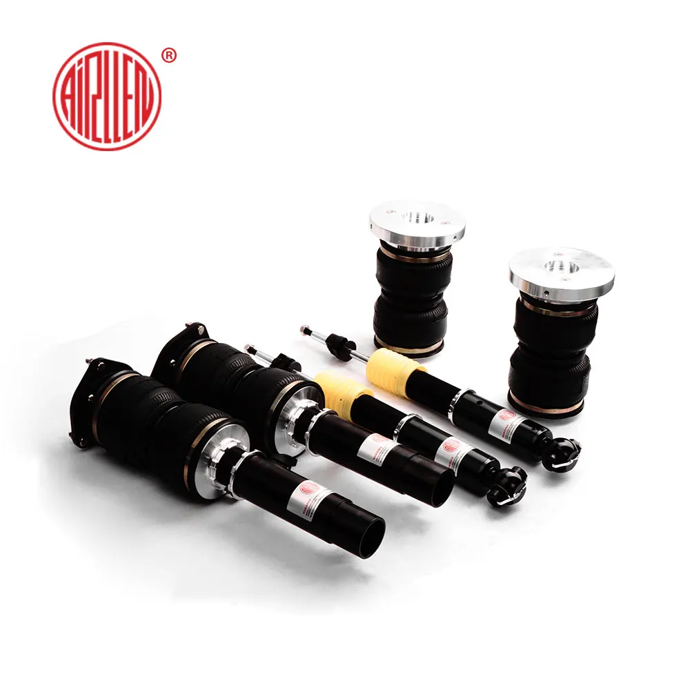 Airllen air suspension for Ni-ssan Teana Pneumatic air spring+coil adjustable damping coilovers rubber airbags+ shock absorber