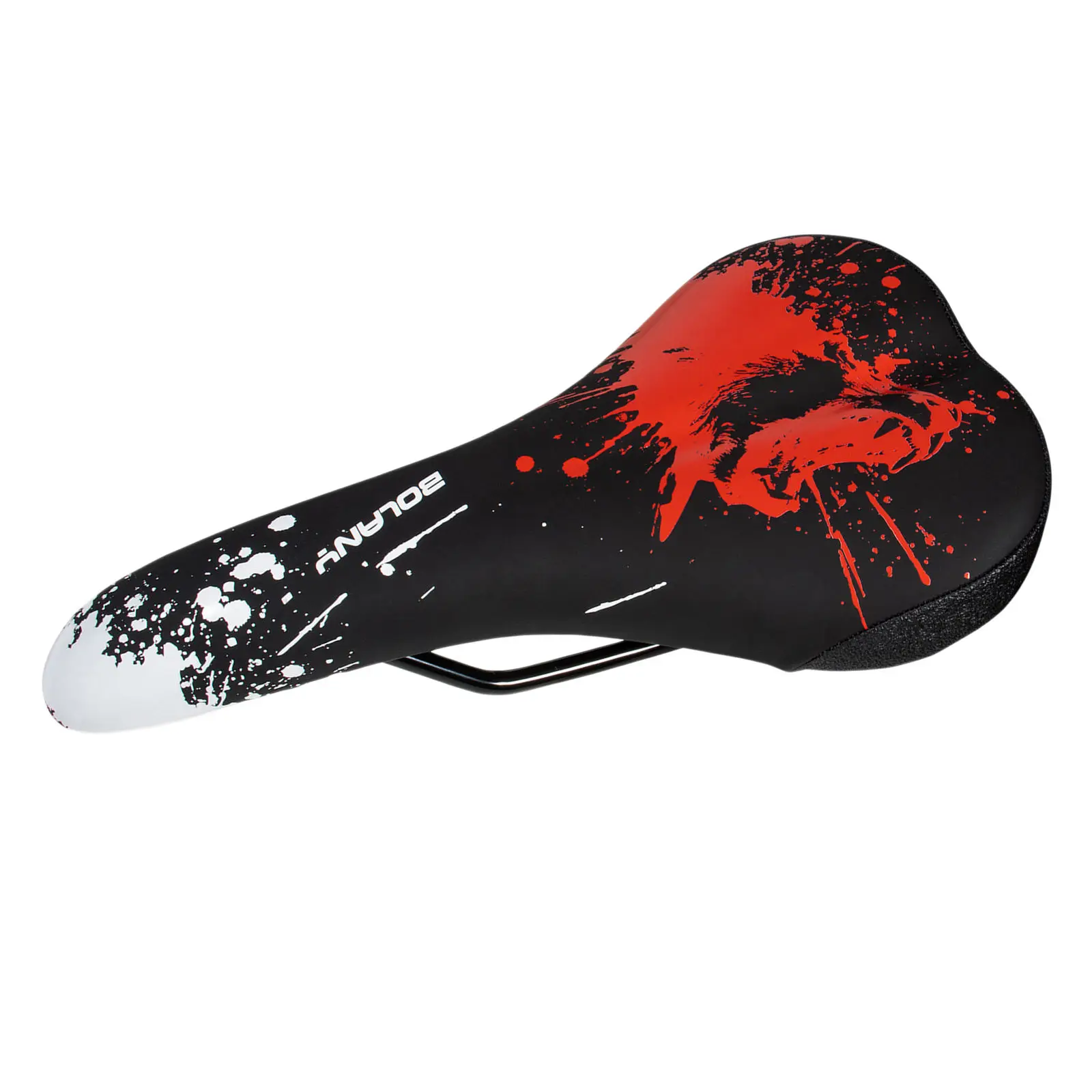 PVC Leather Breathable Road Outdoor Bike Seat Comfortable Bicycle Seat for Men & Women, Bike Saddle for BMX, MTB & Road