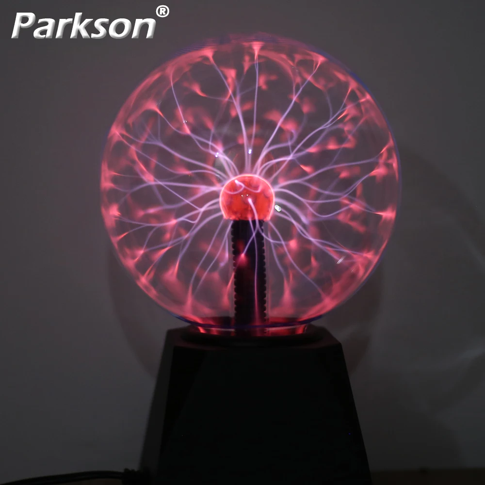 Novelty Magic Plasma Ball LED Night Light 3/4/5/6 Inch AC 220V 230V 240V Holiday Party Children Christmas Gift Table Decoration