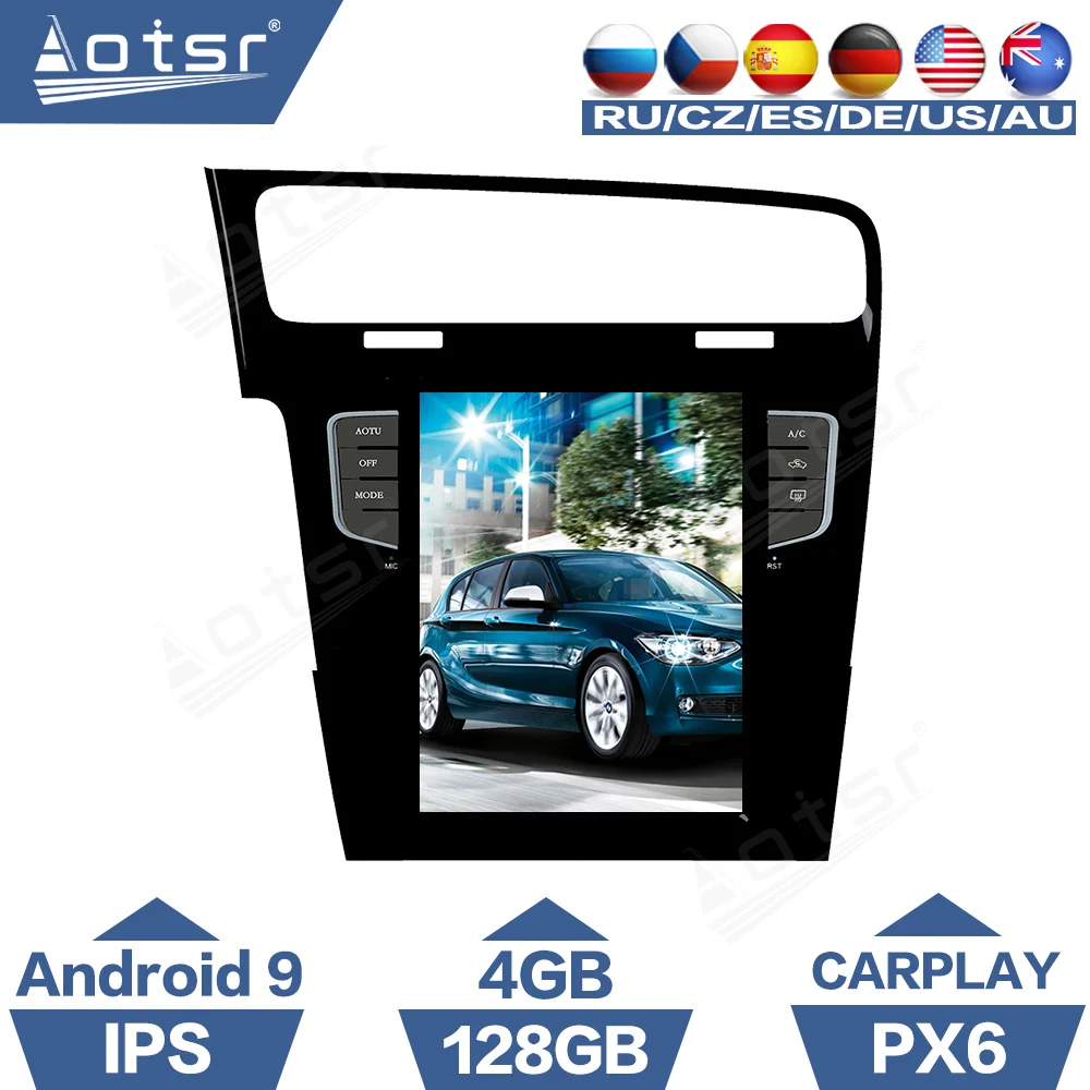 128G  Android 13 Car Radio For Volkswagen VW GOLF 7 2010 - 2019 Multimedia Player Auto GPS Navigation DSP Carplay AutoRadio