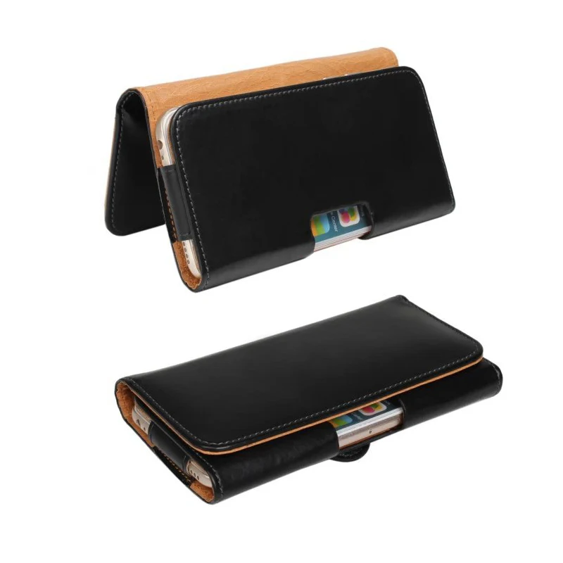 블랙 유니버설 전화 허리 가방 아이폰에 대 한 휴대 전화 액세서리 후크 전화 파우치 케이스와 삼성 Xiaomi 화 웨이