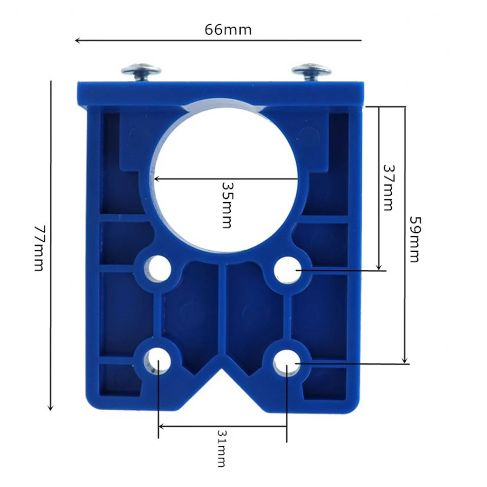 Hinge Hole Drilling Guide Locator Hinge Drilling Jig Drill Bits Woodworking Door Hole Opener Cabinet Accessories Tool 35mm