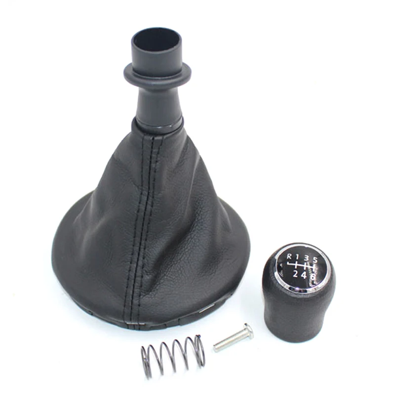 5 Speed and 6 speedGear Stick Shift Knob & Gator For VW Transporter T5 1.9 - 2.5 Gear Shift Level 4 pcs covers will be including