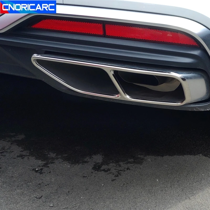 

Stainless Steel Car Styling For Audi A5 2020-2021 Exhaust Pipe Cover Trim Tail Throat Frame Exterior Accessories Stickers