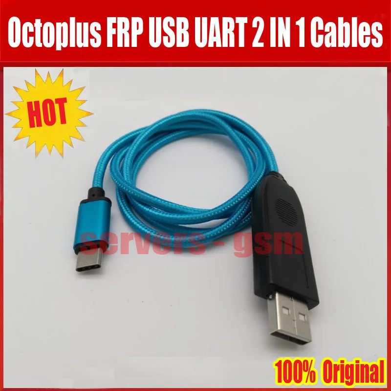 New Octoplus FRP USB UART 2 in 1 ( micro+type c ) EFT UARTcabl For Octoplus FRP Dongle, EFT / NCK Pro