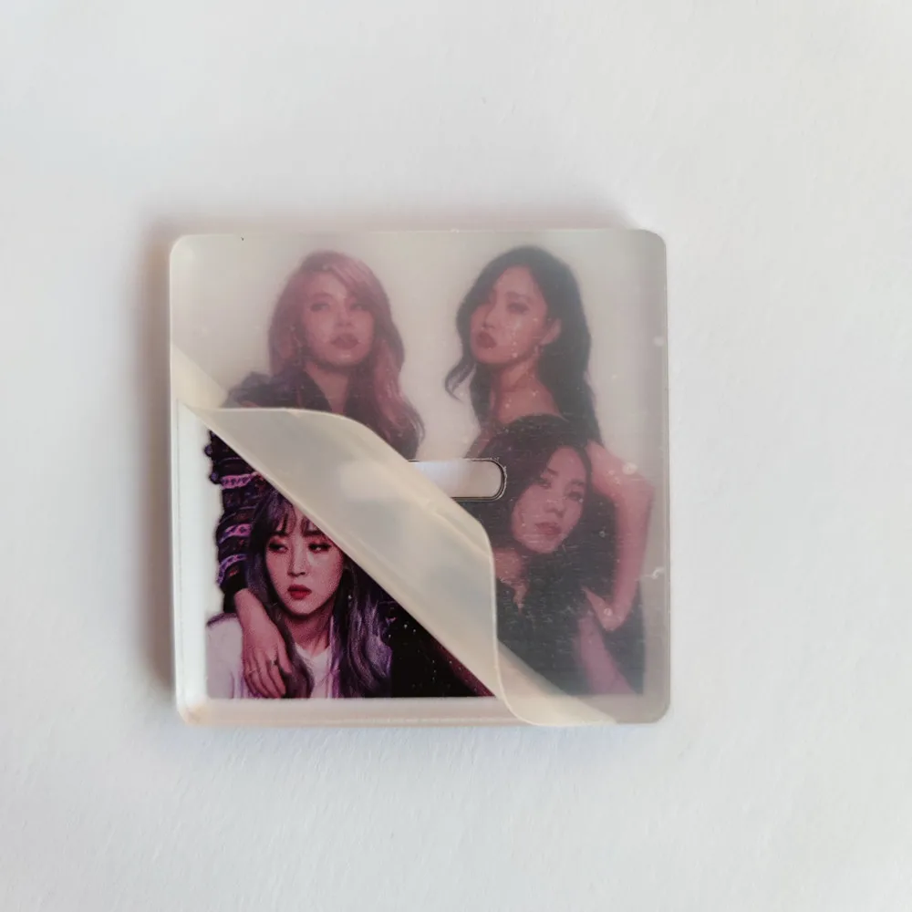 MAMAMOO-Soporte de acrílico KPOP, tablero de fotos de pie, Luna Solar, Byul Whee en Hwa Sa, estatuilla de figura, Colección StandeeFan