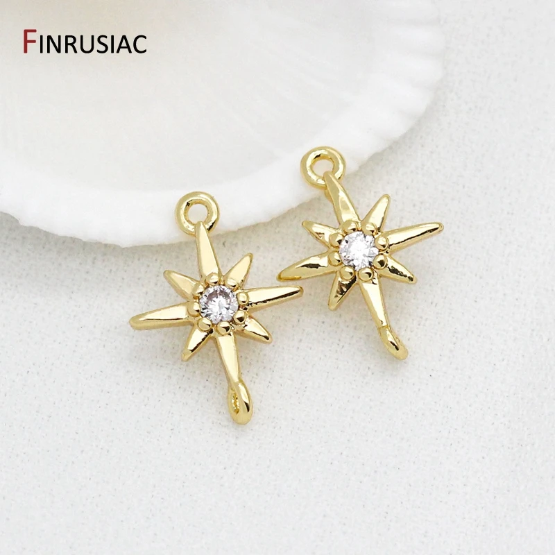 

12*9mm Small Star Charm Connectors Accessories For Jewellery Making DIY Craft
