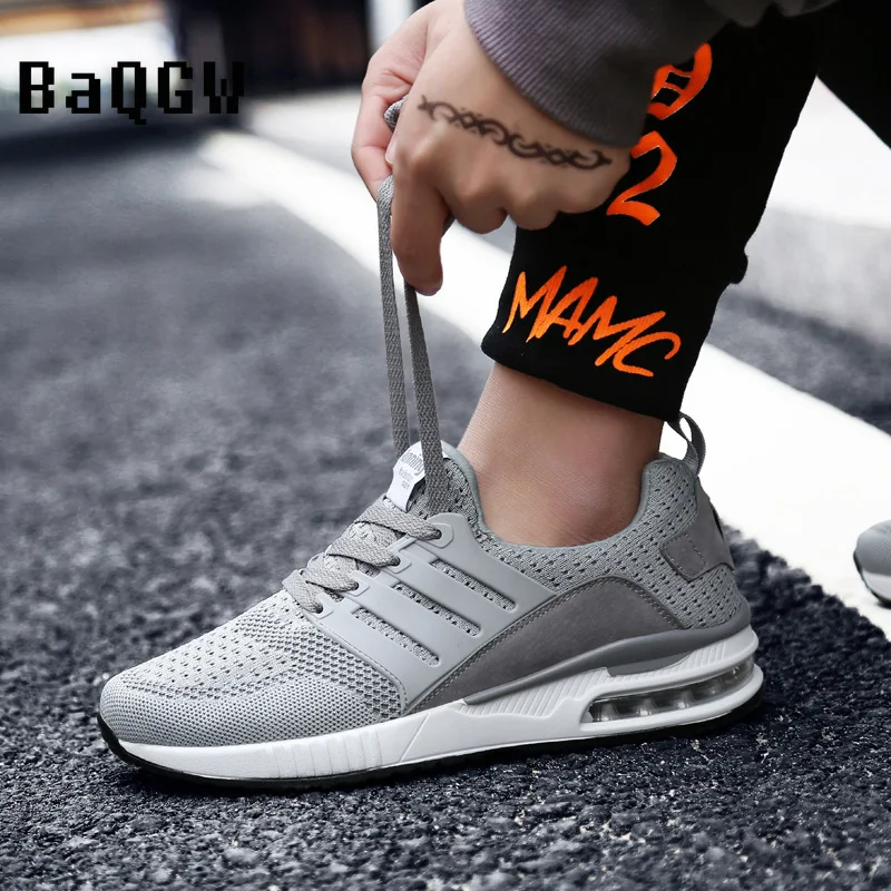 Unisex Sneakers Women Men Running Shoes Female Lace Up Sport Walking Shoes Breathable Light Comfortable Trainers Big Size 45