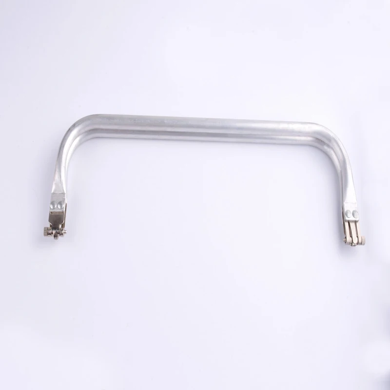 Clutch Bag Parts 20/25/30cm Metal Bag Frame For Doctor BagsPurse Frame Metal Aluminium Tube Frame Bag Handle Accessories