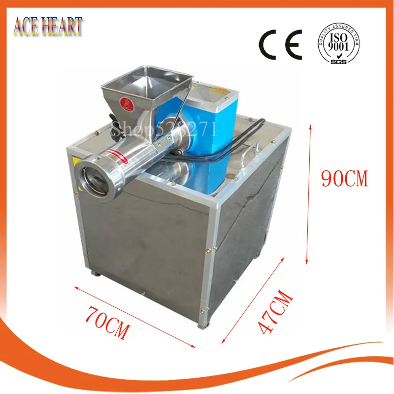 Low cost noodle machine / 220V / Fully automatic production of wide noodles  hollow noodles and other foods