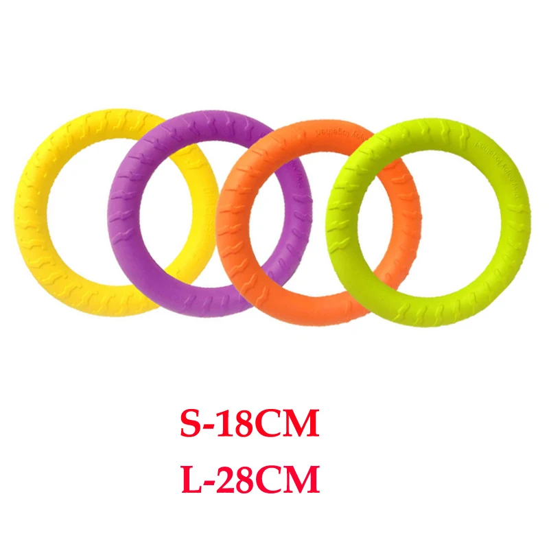 Pet Flying Discs EVA Dog Training Ring Puller Resistant Bite Floating Toy Puppy Outdoor Interactive Game Playing Products Supply