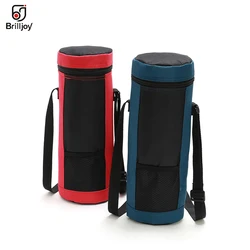 Brilljoy 2L Oxford Cooler Bag for Coke Bottle Ice Pack Cans Bag for Women Kids Lunch Box Keeping Fresh Insulated Bottle Bag