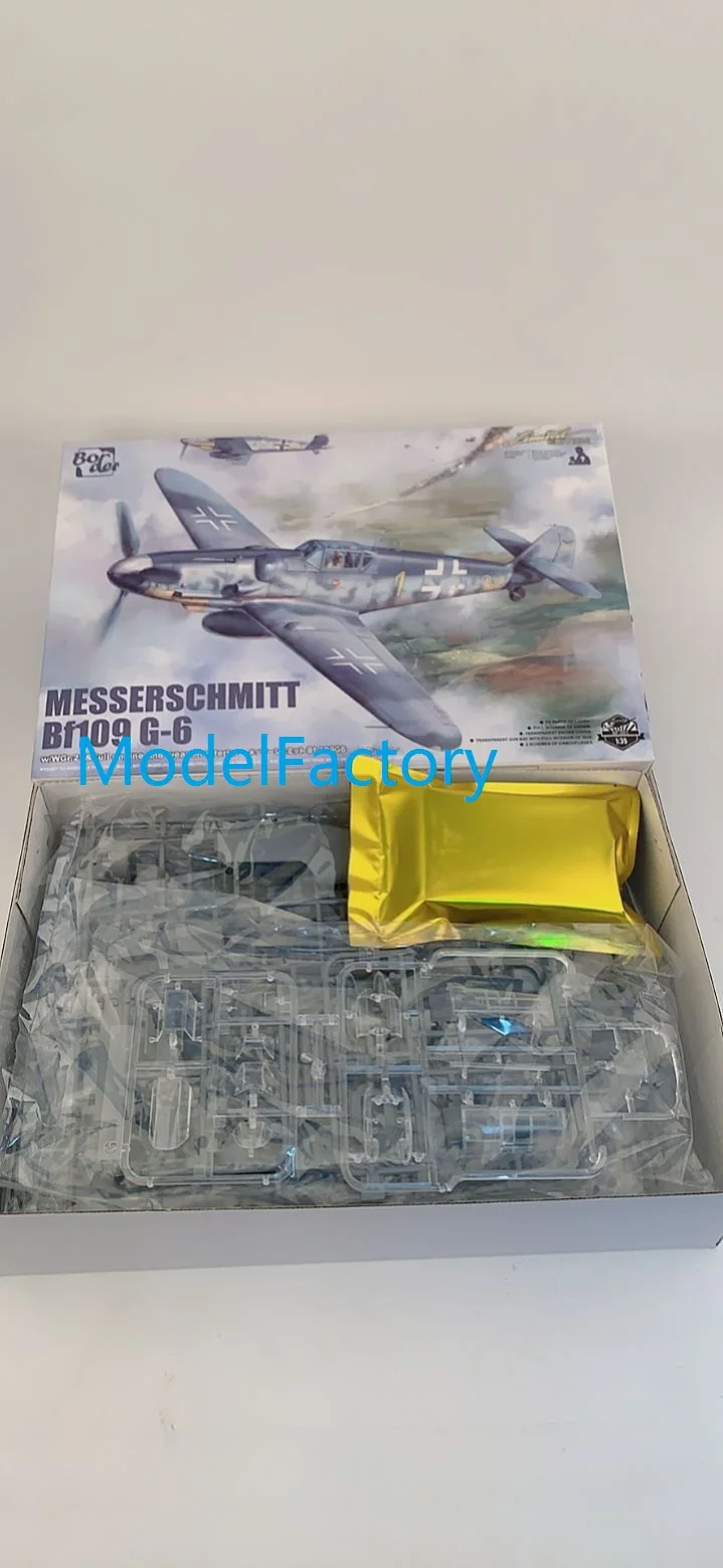 الحدود BF-001 1/35 مسرسكهميت Bf109 G-6 أطقم منمذجة