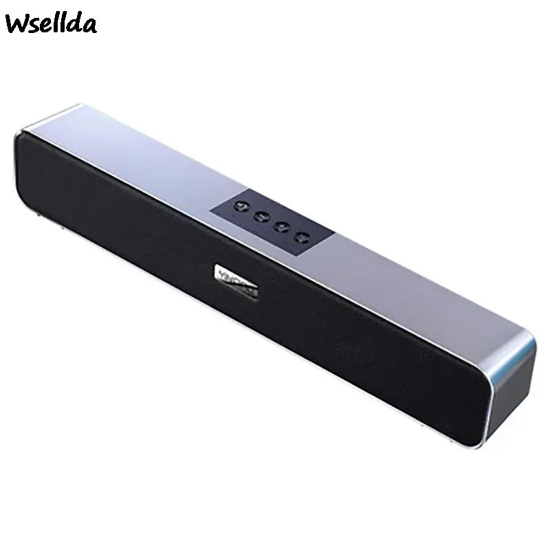 Brand New Bluetooth Sound Bar TV Speaker Bluetooth 5.0 PC Cinema Auxiliary Radio Wired Wireless Home Surround Sound Bar Stereo