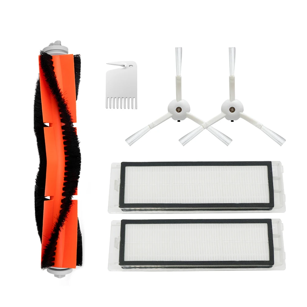 HEPA Filter + Side Brush + Main Brush for Xiaomi MI Robot Vacuum 2 Roborock S50 Vacuum Cleaner Parts Accessories