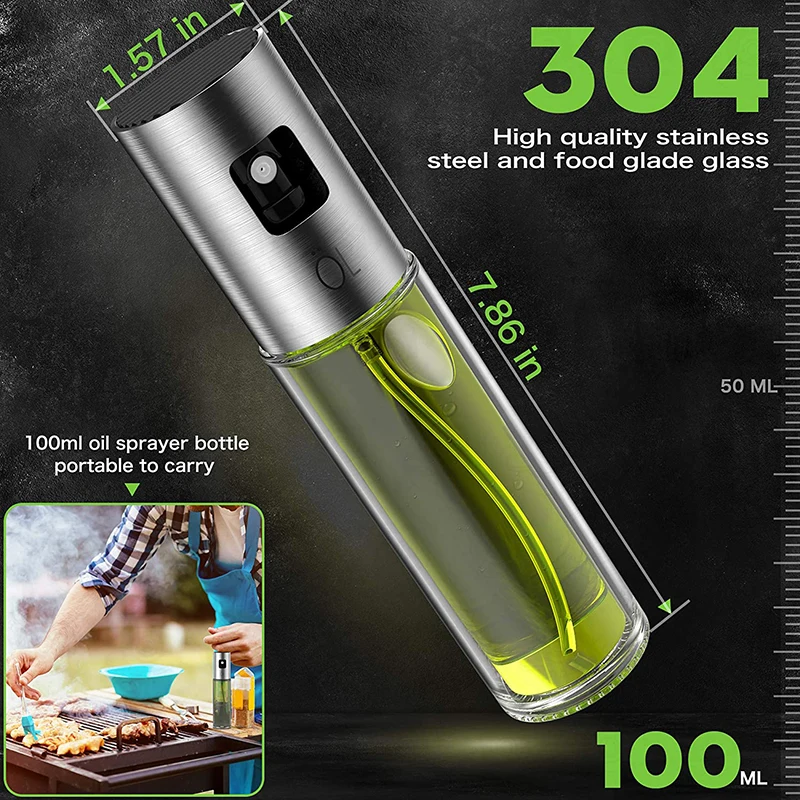 الزجاج زيت زيتون رذاذ زجاجة شواء الطبخ الخبز النفط الخل رذاذ زجاجات مضخة مياه المرق قوارب شواء شواء البخاخ أدوات مطبخ