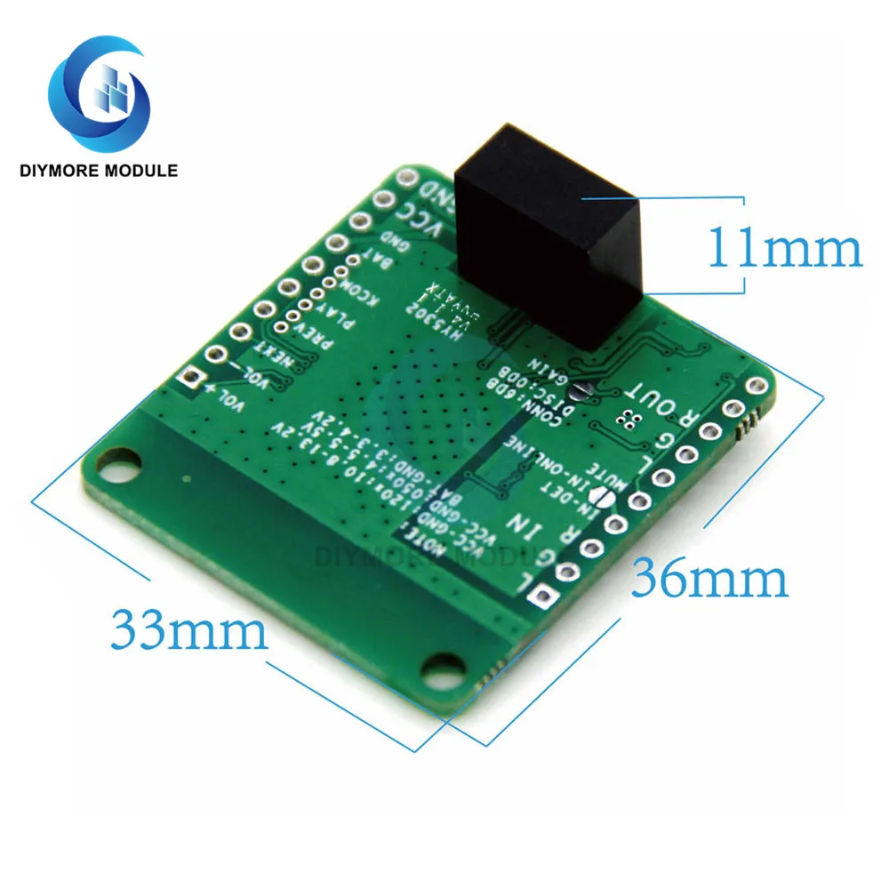 QCC3031 APTXHD Bluetooth 5.0/5.1 Lossless Hifi Audio Receiver Board with AUX Input For Home Amplifier Speaker Headphone DIY Kit