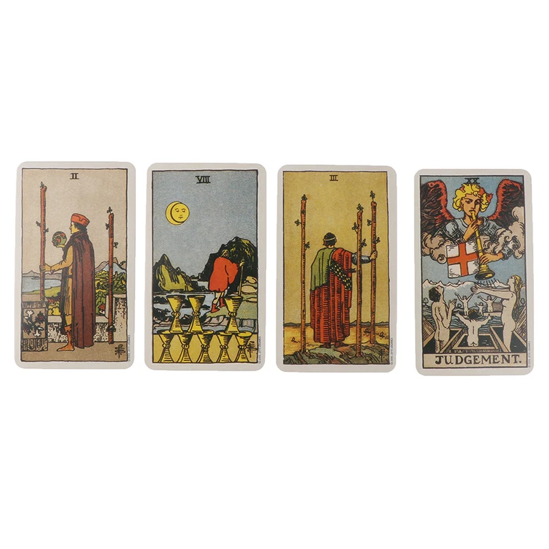 1 Hộp Mini Kể Chuyện Trò Chơi Bài Ma Thuật Smith Thẻ Bài Tarot Sàn Tàu Bản Bí Ẩn Tarot Board Game 78 Thẻ