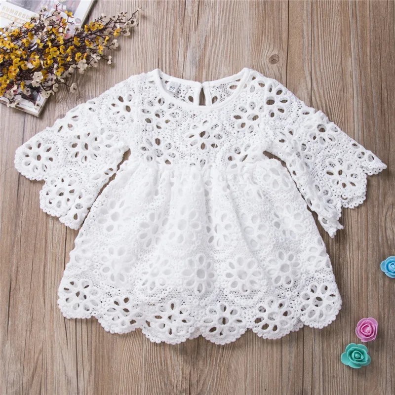 Family Dress Mother and Daughter Clothes Parent child dress Hollow out Flower Dress Family Matching Outfits