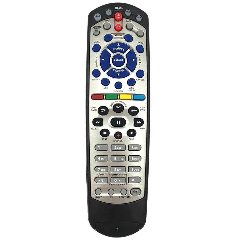 

New Remote Control For Dish-Network DISH 20.1 IR / UHF PRO Satellite Receiver Controle Remoto TV DVD VCR Controller telecomando