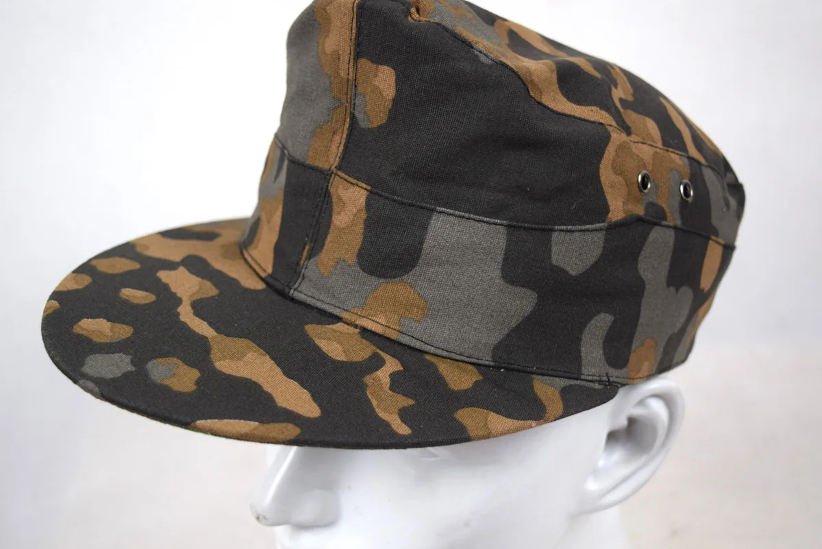 REVERSIBLE GERMAN ELITE CAMO HAT CAP PLANE TREE COLOR Reenactments